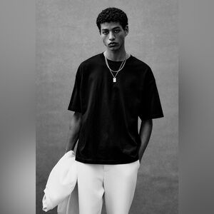 H&M Black Short Sleeve Tee